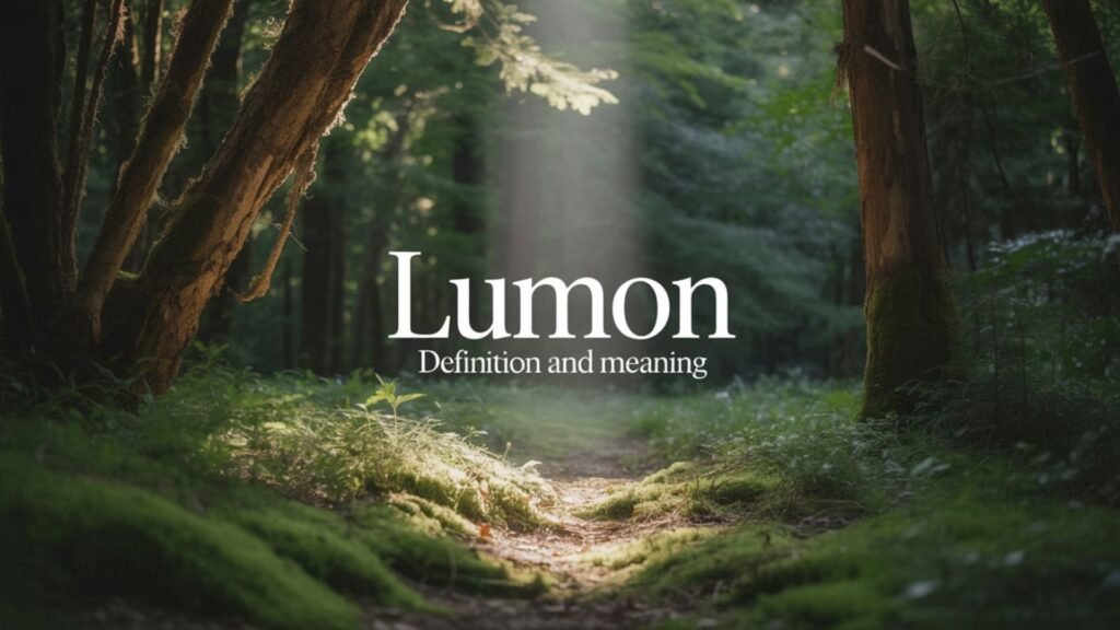 Lumon Definition and Meaning 