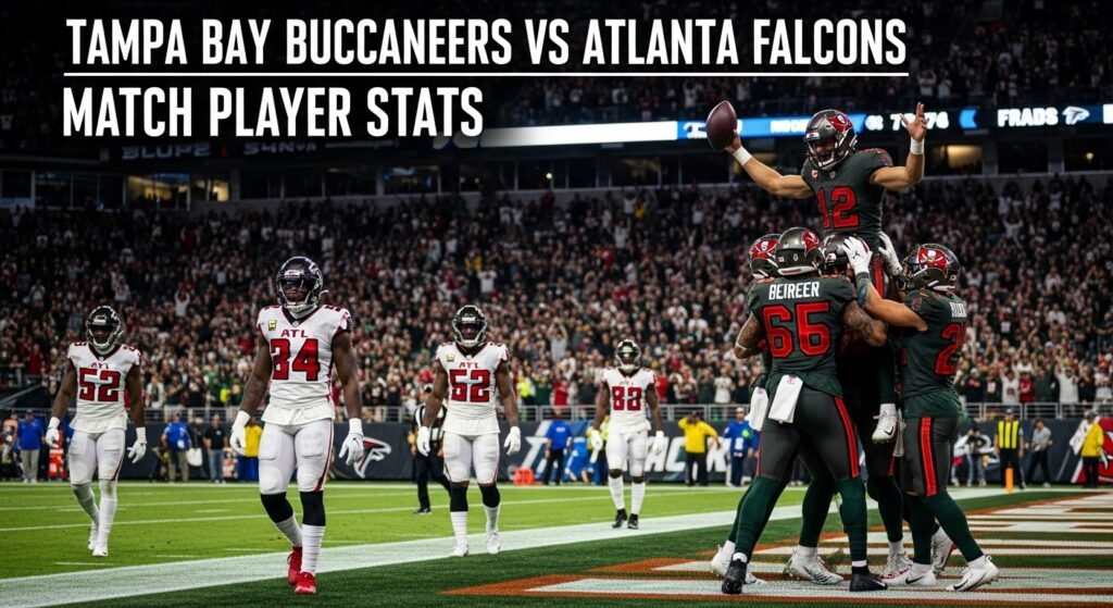 Tampa Bay Buccaneers vs Atlanta Falcons Match Player Stats