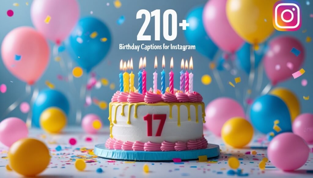 210+ 17th Birthday Captions for Instagram 1
