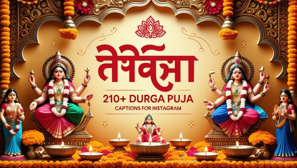 210+ Durga Puja Captions for Instagram to Celebrate the Festival 1