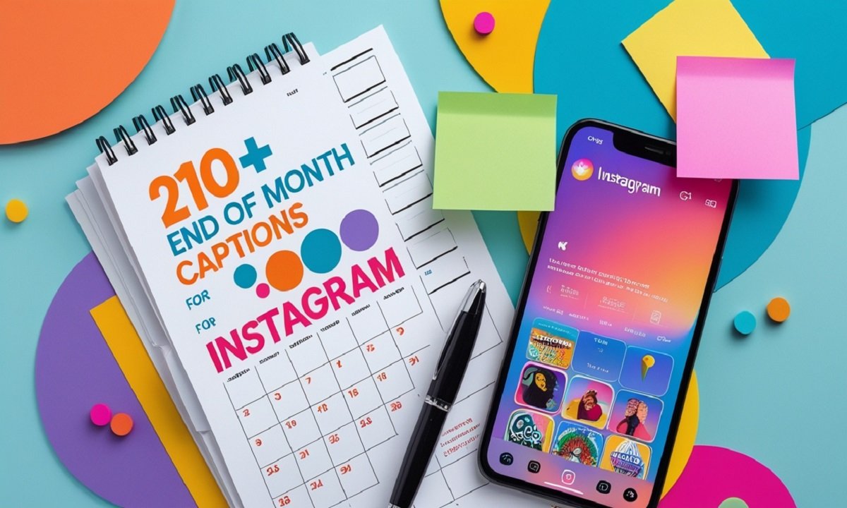 210+ End Of Month Captions For Instagram