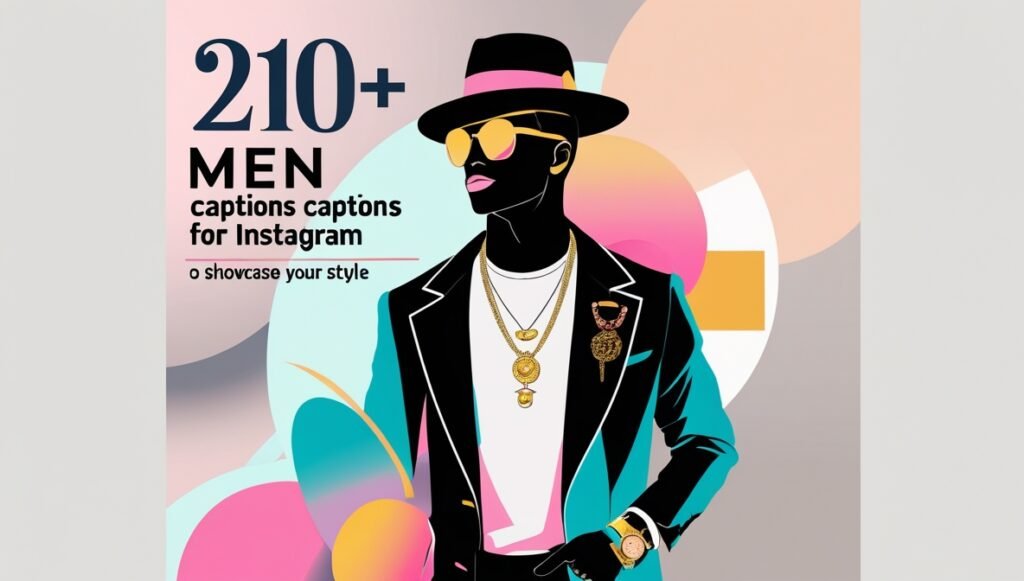 210+ Men Captions for Instagram to Showcase Your Style 1