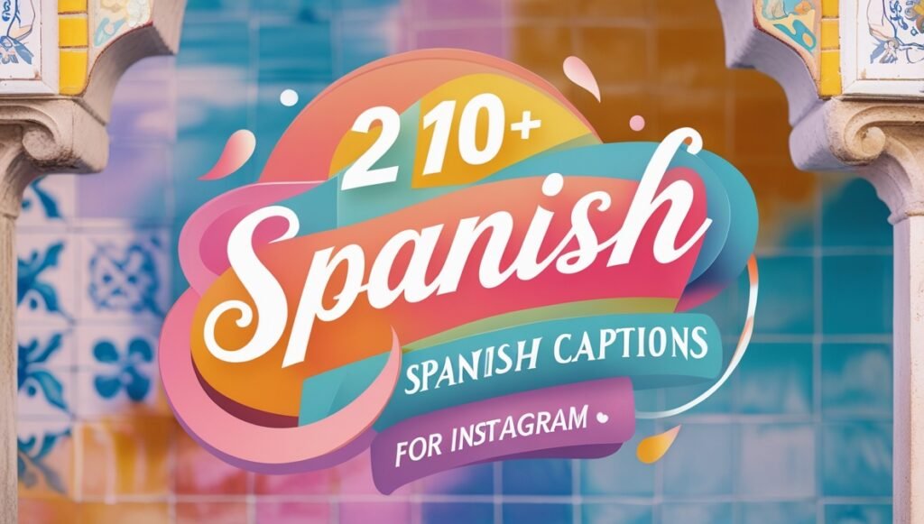 210+ Stylish Spanish Captions For Instagram 2