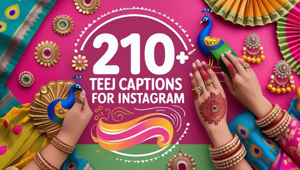 210+ Teej Captions For Instagram to Celebrate the Festivities 1