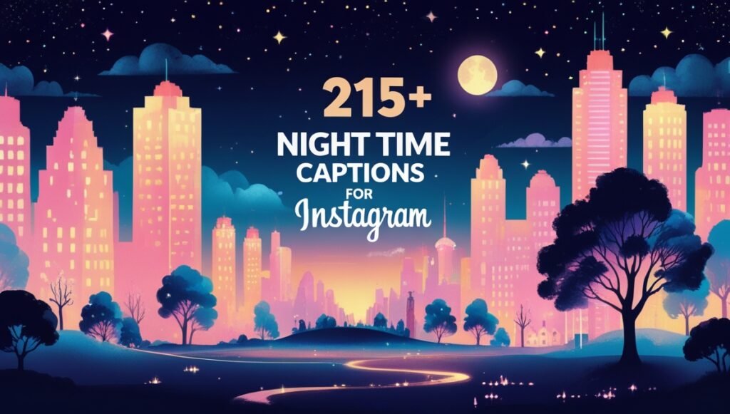 215+ Night Time Captions for Instagram 1