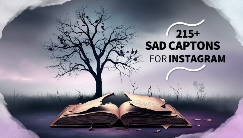 215+ Sad Captions For Instagram to Express Heartfelt Emotions 1